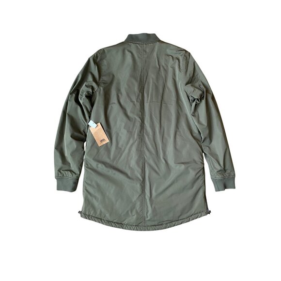 Vans women's long line bomber jacket NEW WITH TAGS - Picture 6 of 6